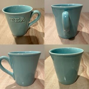 Aqua Ceramic Tea Mug